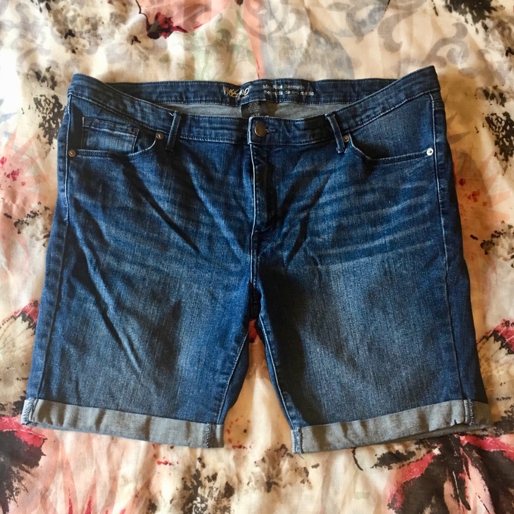 Denim Mossimo Bermuda shorts